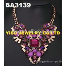 fashion gemstone necklace